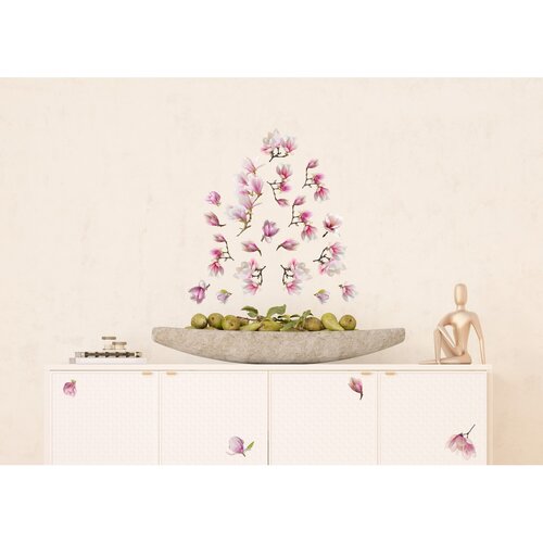 Samolepilna dekoracija Magnolia, 42,5 x 65 cm