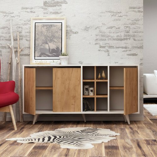 Schrank Prava Oak and White