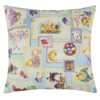 Bellatex Dekokissenbezug EMA Ostern Patchwork, 40 x 40 cm