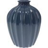 Sevila porcelán váza, 14,5 x 20 cm, kék