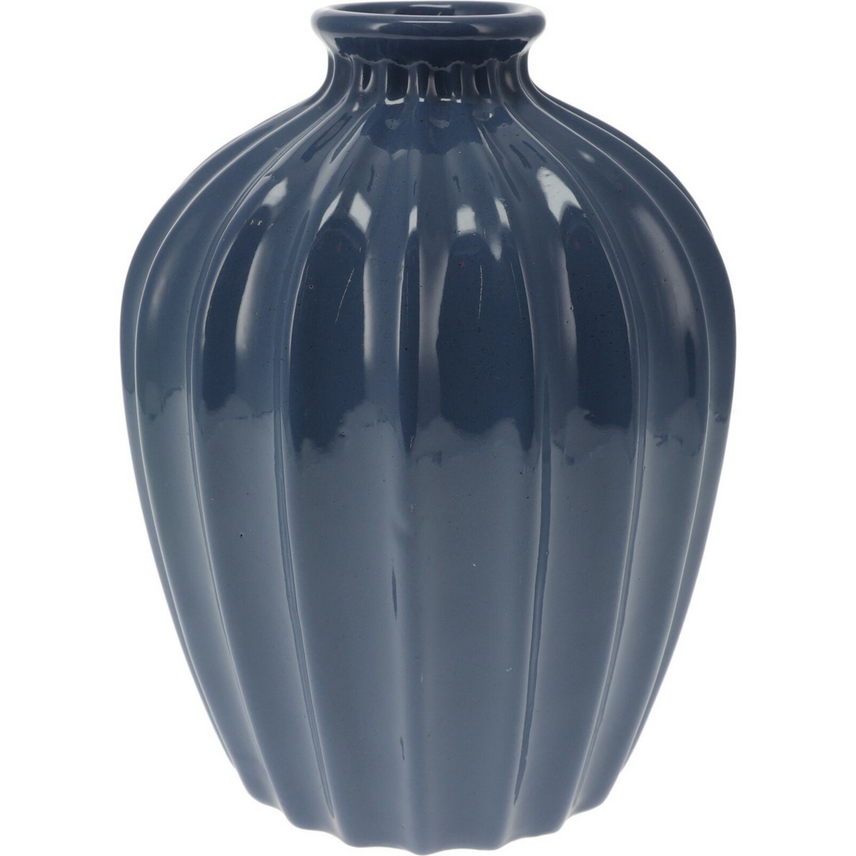 Fotografie Porcelánová váza Sevila, 14,5 x 20 cm, modrá