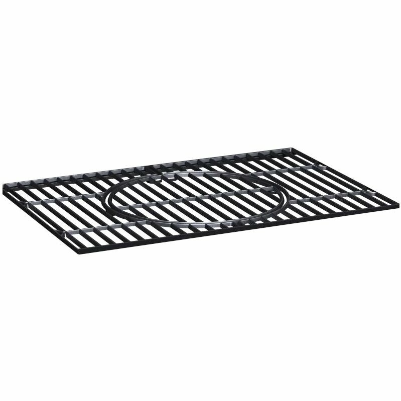 Multifunkčný gril Avenberg Genius + liatinový rošt+ tác + kameň na pizzu, 70 x 103 x 105 cm
