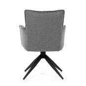 Étkezőszék-készlet visszahúzható mechanizmussalDCH-P3170 GREY2, 2 db