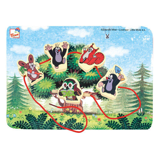 Figurine pentru șnuruit Bino Cârtiță