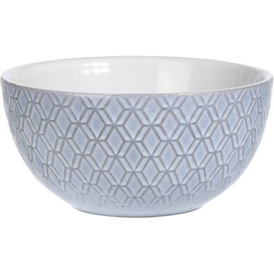 Keramična solatna skleda Zig Zag, 14 cm