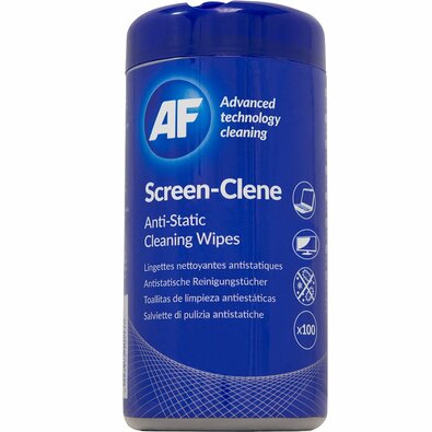AF antisztatikus képernyőtisztító kendők  Screen-Clene, 100 ks