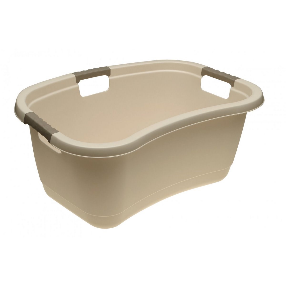 Keeeper Ergonomický koš na čisté prádlo janne, krémový 49l