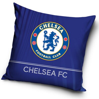 Poszewka na poduszkę Chelsea FC Blue Logo, 40 x 40 cm