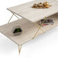 Couchtisch Loire Gold Travertine