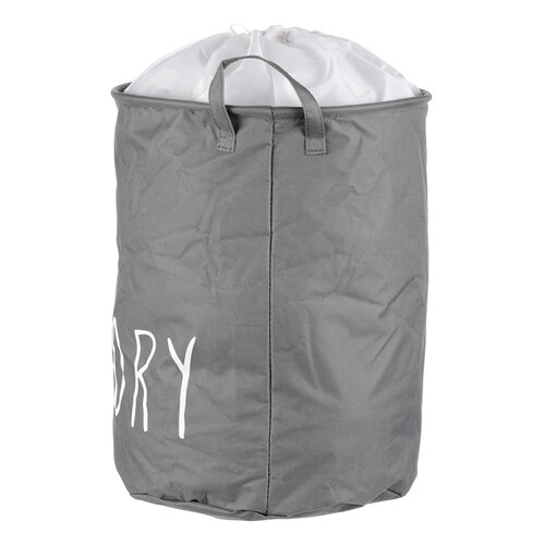 Coș de rufe din pânză MY LAUNDRY 35 x 35 x 45 cm ,gri
