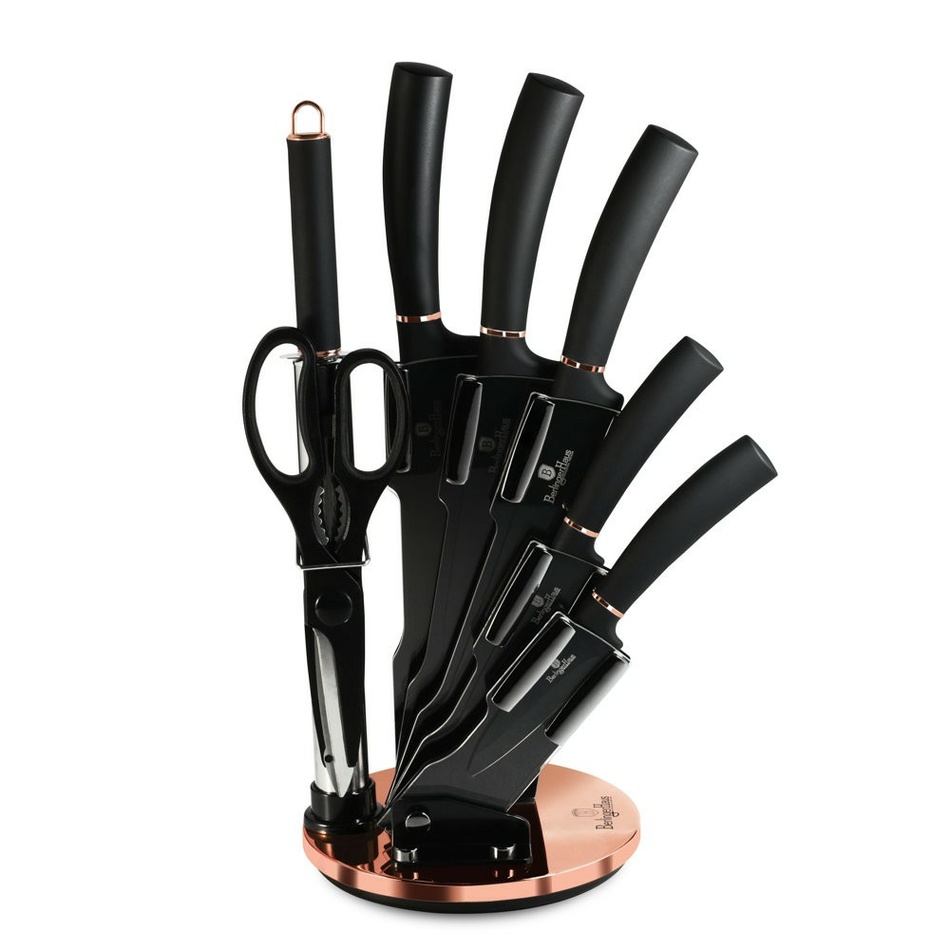 Berlinger Haus Black Rose Collection késkészlet, 8 db akciós termékkép 1