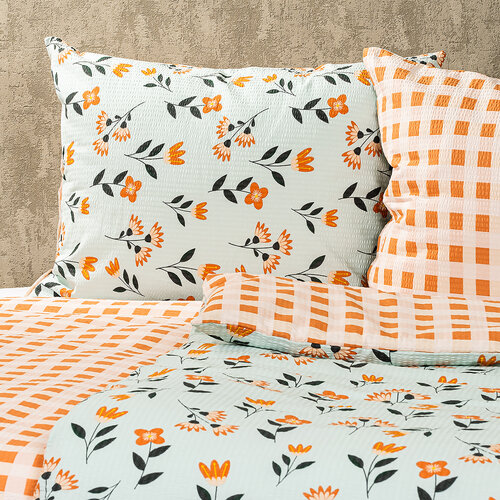 Lenjerie pat 4Home Spring bumbac creponat, 140 x 200 cm, 70 x 90 cm