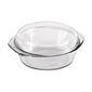 Simax Auflaufform Glas rund mit Deckel, 1,5 l