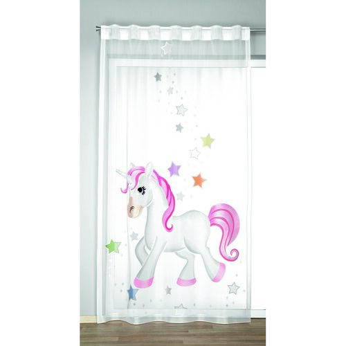 Albani Kindergardine Einhorn, 140 x 245 cm