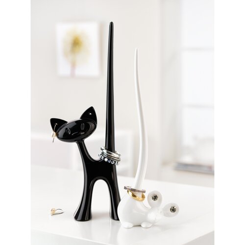 Kozioł Stojak na biżuterię Ringo, czarny