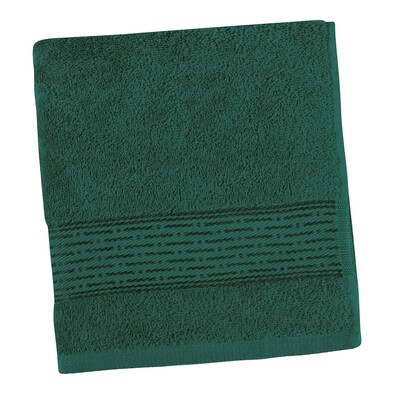 Bellatex Uterák Kamilka Prúžok tmavozelená, 50 x 100 cm