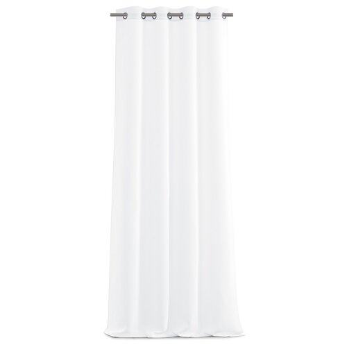 Restilo Záclona Voile Eyelets biela, 140 x 250 cm