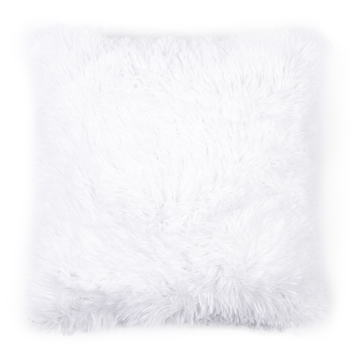 JAHU Obliečka na vankúšik Chlpáč Peluto Uni biela, 40 x 40 cm
