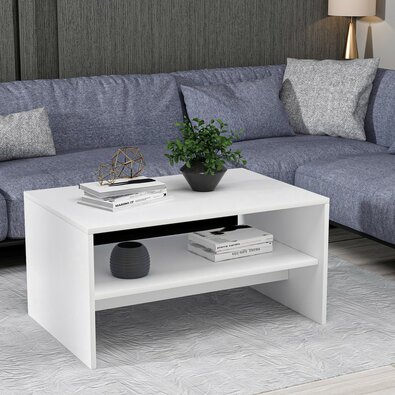 Konferenční stolek Apollon White
