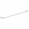 GEDY PI218002 Pirenei suport pentru prosoape 80 x6,6 cm, alb mat