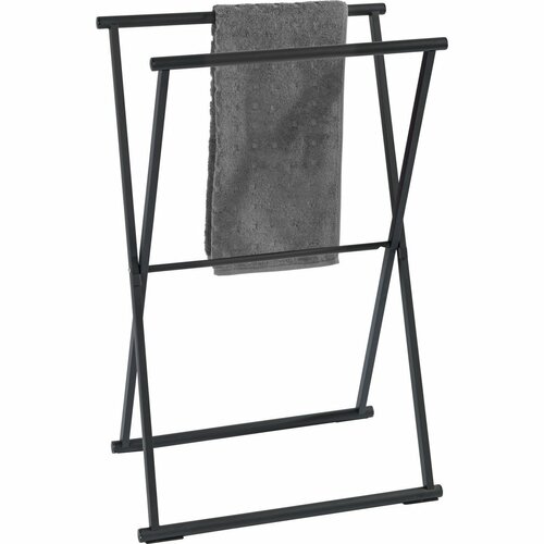 Wenko Skládací stojan na ručníky LAVA – černá