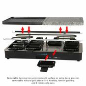 Clatronic RG 3518 raclette gril 3v1