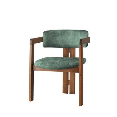 Scaun de sufragerie CO Green and Walnut