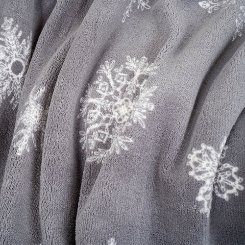 4Home Silent Snowfall gyapjú hatású pléd, 150 x 200 cm