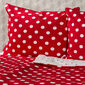 Lenjerie de pat din crep 4Home Bulină roşie, 140 x 220 cm, 70 x 90 cm