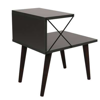 Приліжкова тумбочка Cross Anthracite