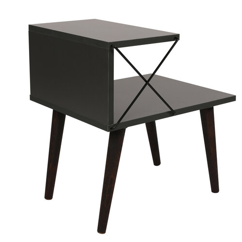 Приліжкова тумбочка Cross Anthracite