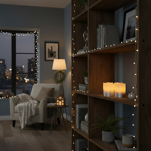 Solight Súprava LED sviečok s časovačom, 4xsviečka, 6,5 cm, strieborná, 4xCR2032 súčasťou, 1v284