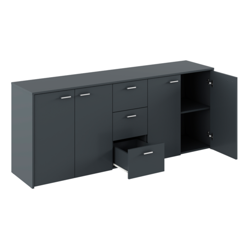 Skříňka HUGOS 180, grafit