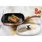 Berlinger Haus Сковорода-гриль з кришкою Rosegold Metallic Line, 28 см