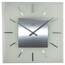 Nextime Stripe Squere DCF 3148 zegar ścienny srebrny, 40 cm