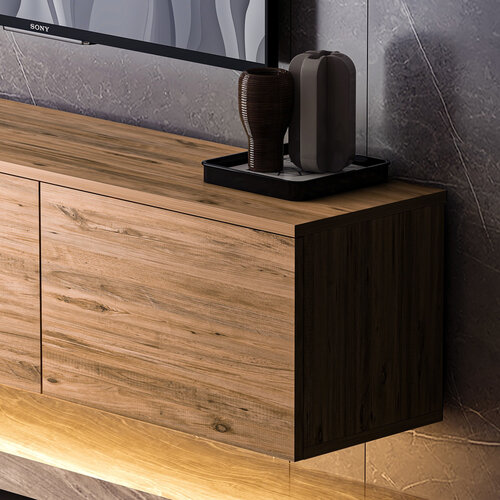 Neon Illuminated Atlantic Pine TV-állvány