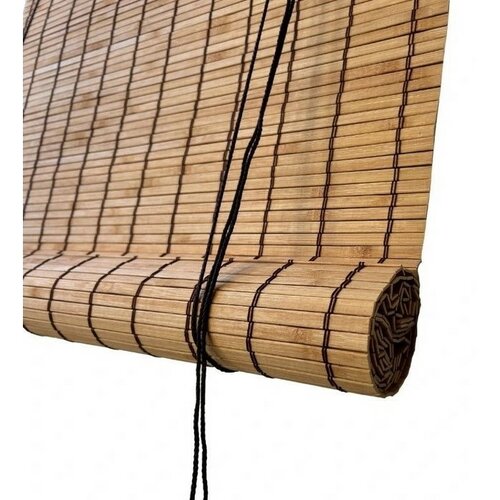 Bambus-Rollo Zeva Kirsche, 150 x 160 cm