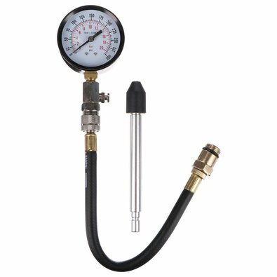 Sixtol Komplet za testiranje kompresije bencinskihmotorjev MECHANIC ENGINE TESTER 3, 0-20 bar, 3 kos