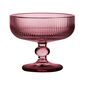 Altom Glas-Eisbecher Selena 310 ml, Rosa, 6er Set