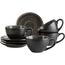 Mäser Set de cești de cafea cu farfurioare Niara Organic 4+4 buc.