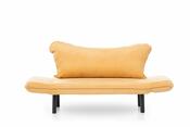 Canapea extensibilă Chatto Mustard