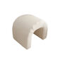 Polsterhocker Nu Teddy Cream