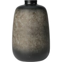 Kameninová váza Posy tmavě hnědá, 12,8 x 20,5 cm