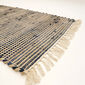 Ręcznie tkany dywan Juta ciemnoniebieskie, 60 x 90 cm