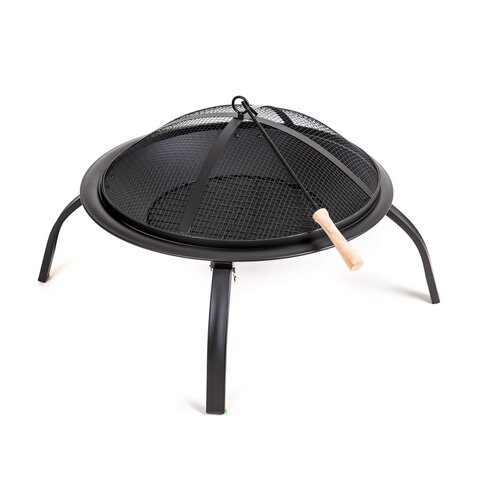 Happy Green Tragbare Feuerstelle Plate, Durchmesser 55 cm