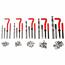 Sixtol Gewinde-Reparaturset MECHANIC THREAD SET 131, M5 - M12