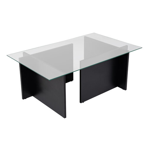 Vetrino Wood Black dohányzóasztal