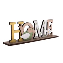 Home fa felirat, madár, 26,8 x 8,5 cm Home fa felirat, madár, 26,8 x 8,5 cm