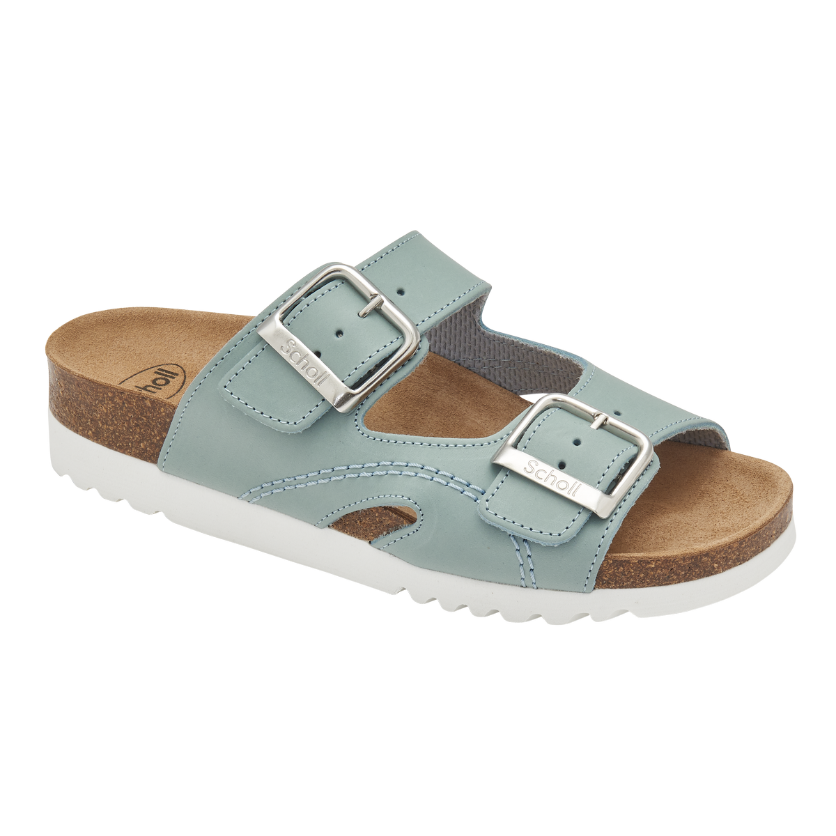 Scholl Kapcie Moldava Klin AD niebieski, rozmiar39, 39 EU