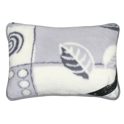 Bellatex Kissen aus Wolle Patchwork, 40 x 60 cm